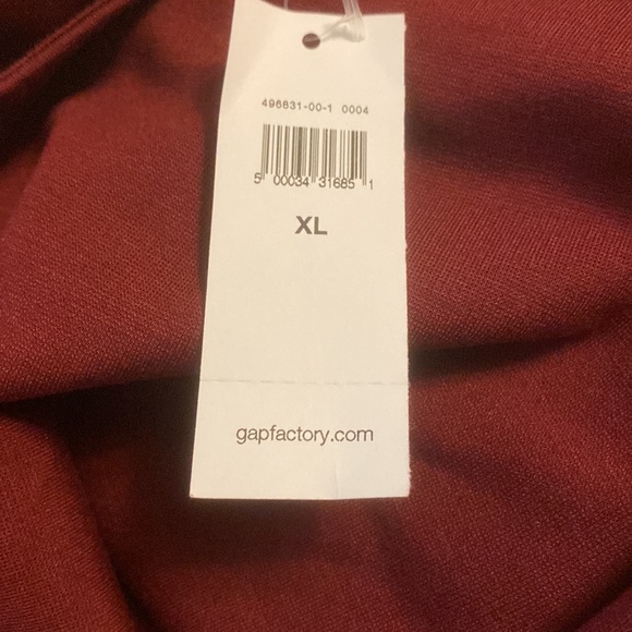 NWT Gap Red Dress withPockets - Picture 3 of 3